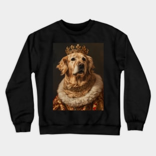 Golden Retriever The King Crewneck Sweatshirt